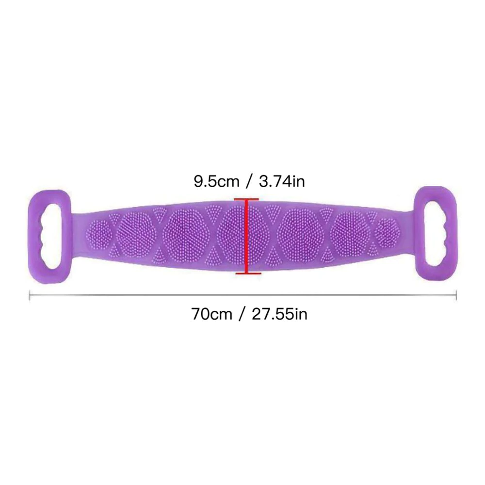 Flexible Silicone back scrub
