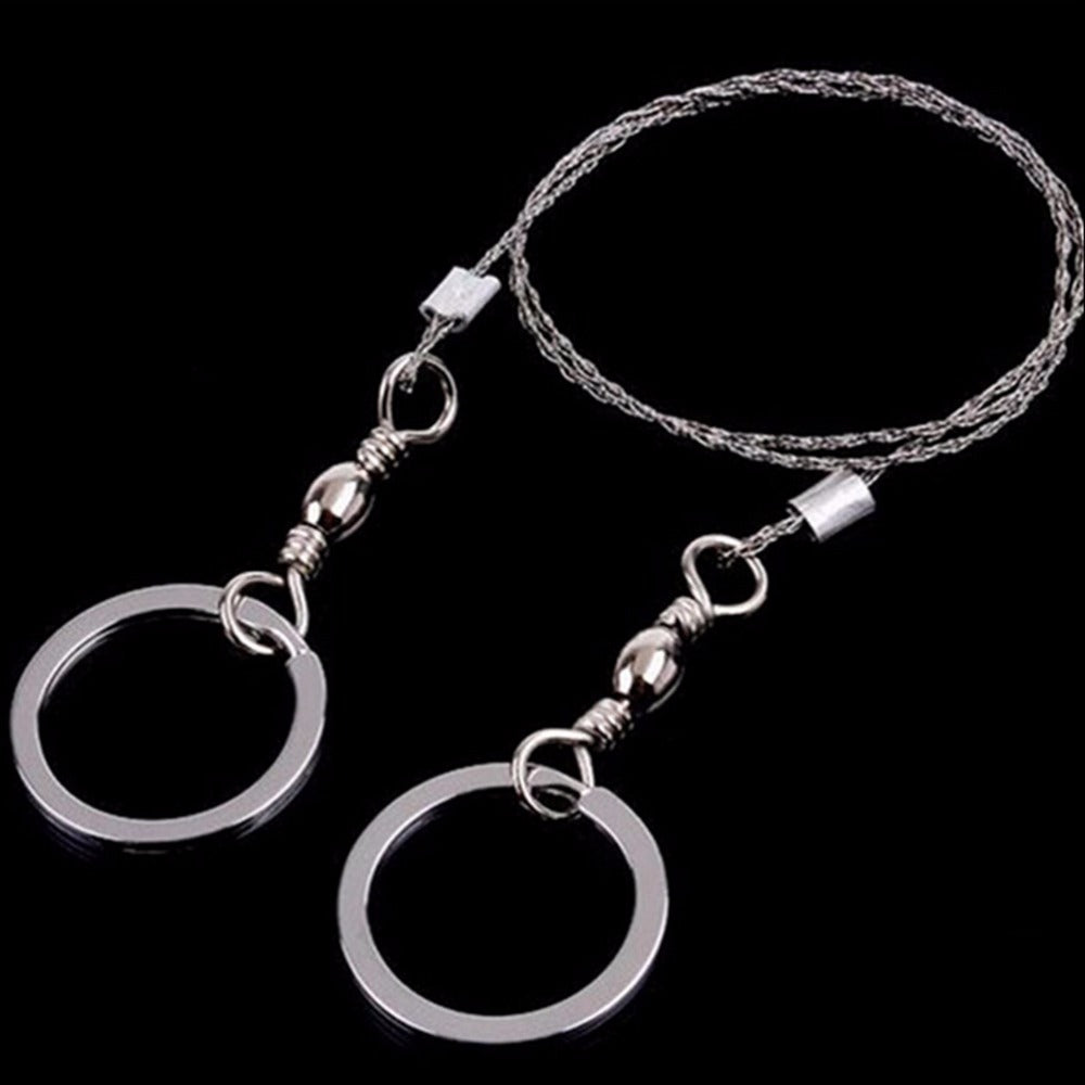 Portable Emergency Survival Gear Steel Wire Saw