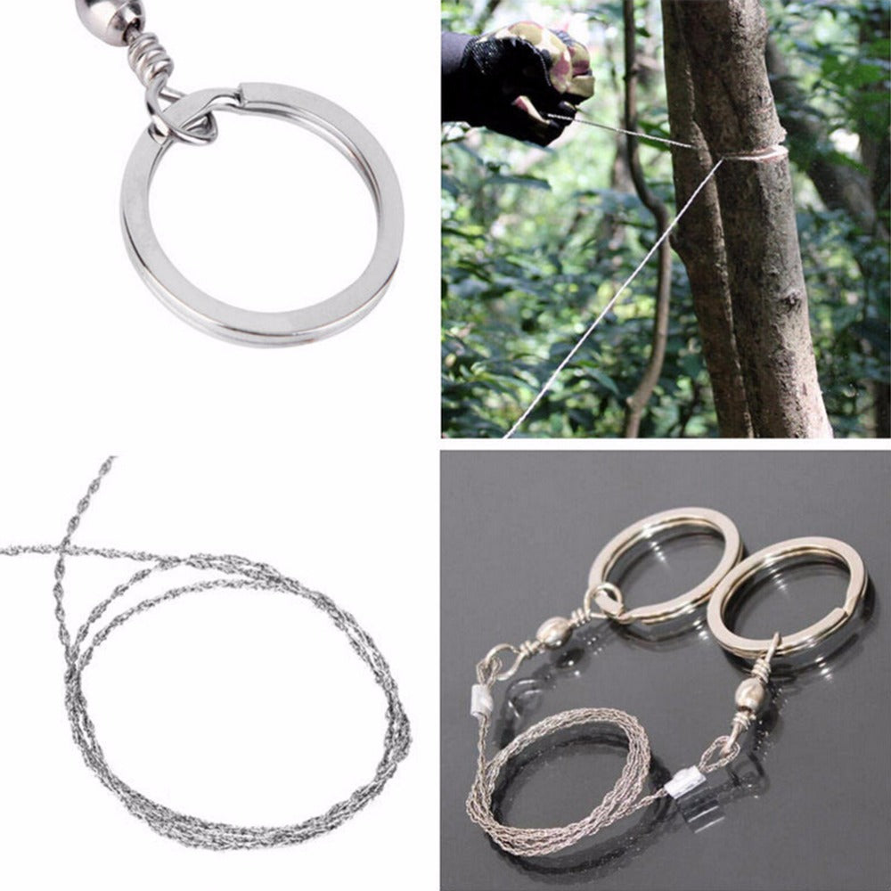 Portable Emergency Survival Gear Steel Wire Saw